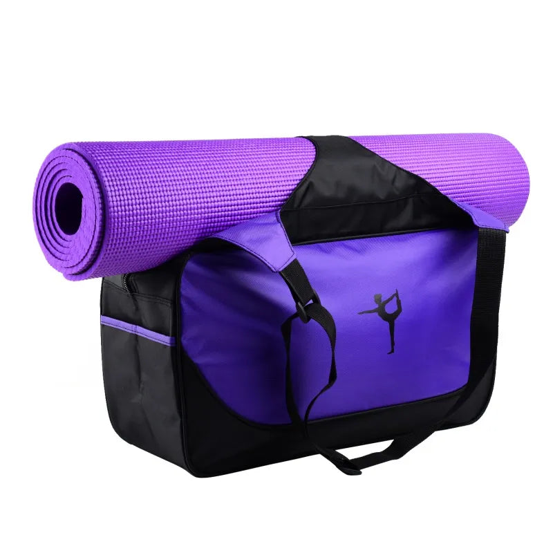NOVBGTYF Canvas Yoga Bag Waterproof Yoga Mat Bag Large Fitness Bag Big – Ur  Happy Places